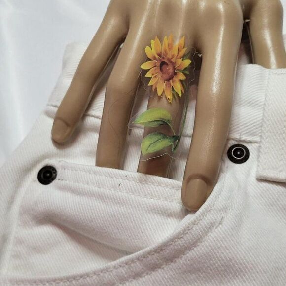 St. Johns, Women's White Jeans, Size 4, Not Worn - Picture 8 of 8